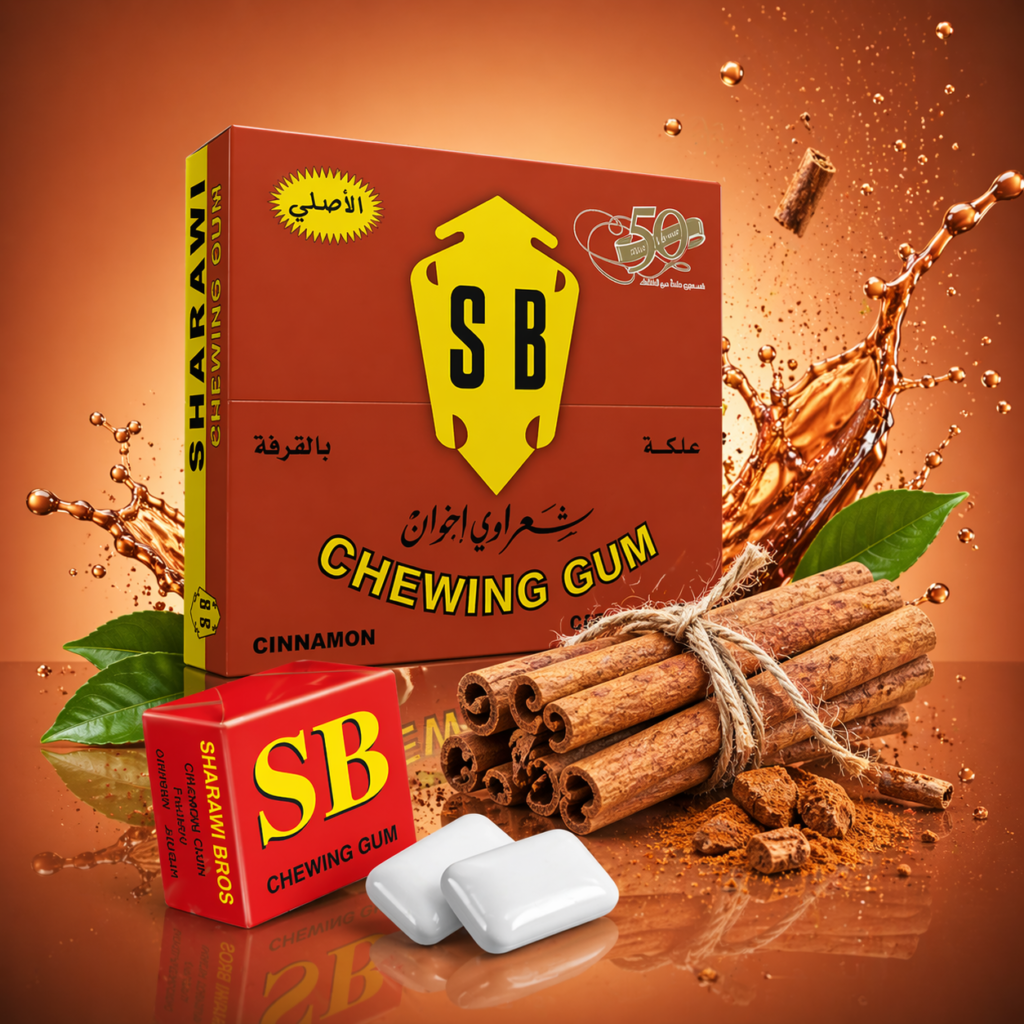 SB Chewing Gum – Cinnamon Flavour
